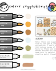 Autumn - Hobonichi Cousin Kit
