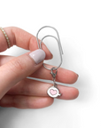 Speech Bubble Charm - Wide Paperclip