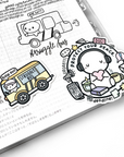 Hop On The Struggle Bus! - Vinyl Sticker