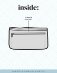 Murky Pond Water - SLIM Stationery Pouch (1 per customer)