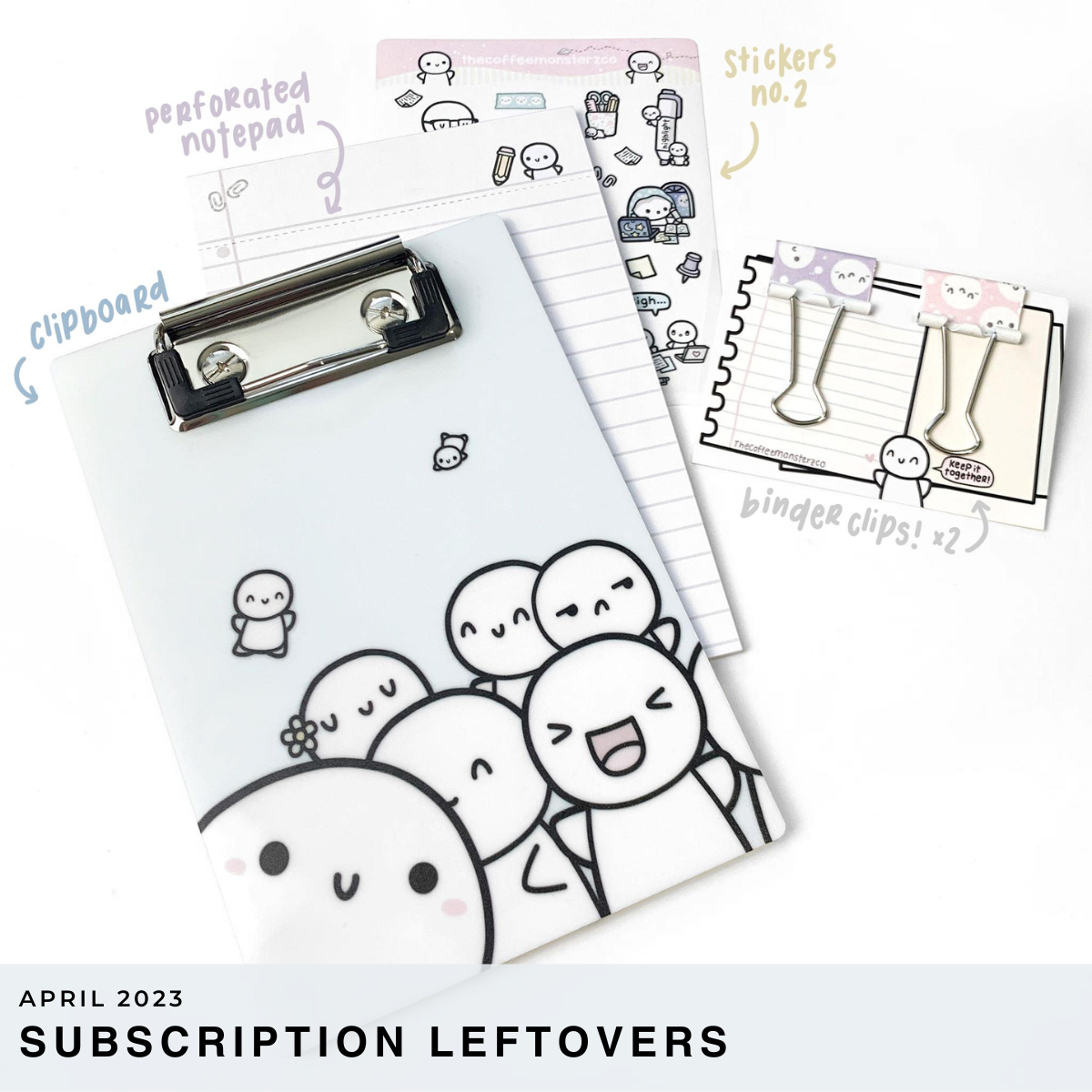 April Subscription Leftovers (FINAL STOCK)