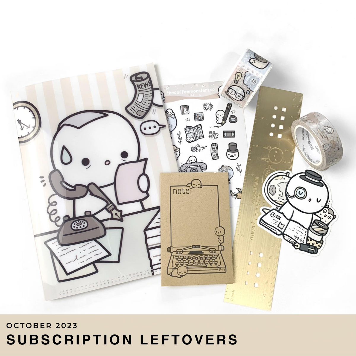 2023 October Subscription Leftovers (FINAL STOCK) (1 per customer)