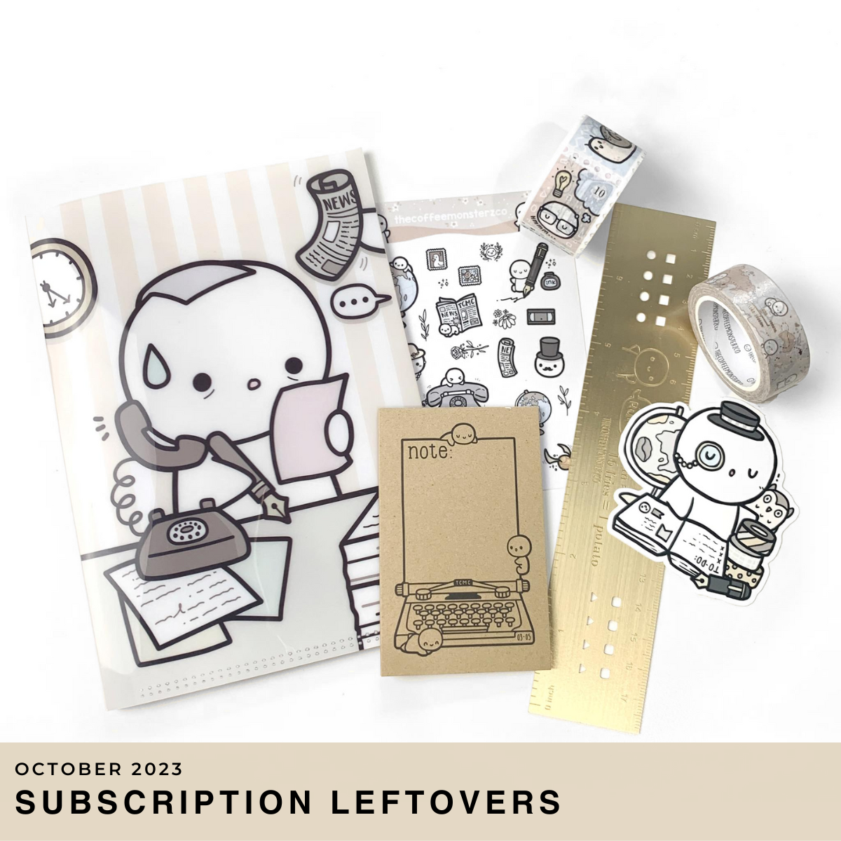 October Subscription Leftovers (FINAL STOCK) (1 per customer)