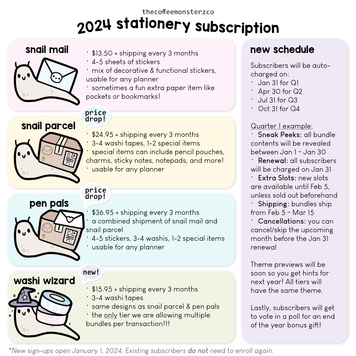 Pen Pal Stationery Subscription - Must Be Purchased Alone
