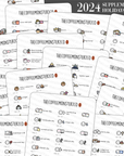 2024 Supplemental Holiday Stickers (FINAL STOCK)