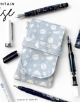Blissful Blue - Fountain Pen Case (Misfit)