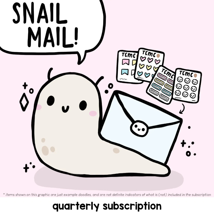 Snail Mail Stationery Subscription - Must Be Purchased Alone