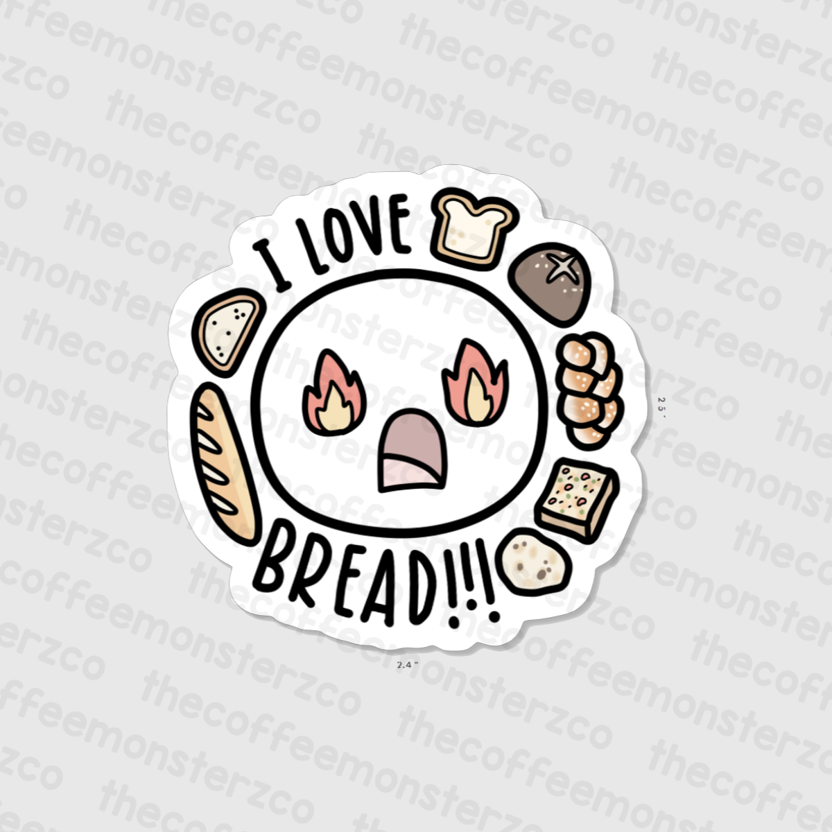 Too Many Assorted - Vinyl Sticker