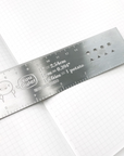 Misfit Silver Stencil - Emoti Metal Ruler (1 per customer)