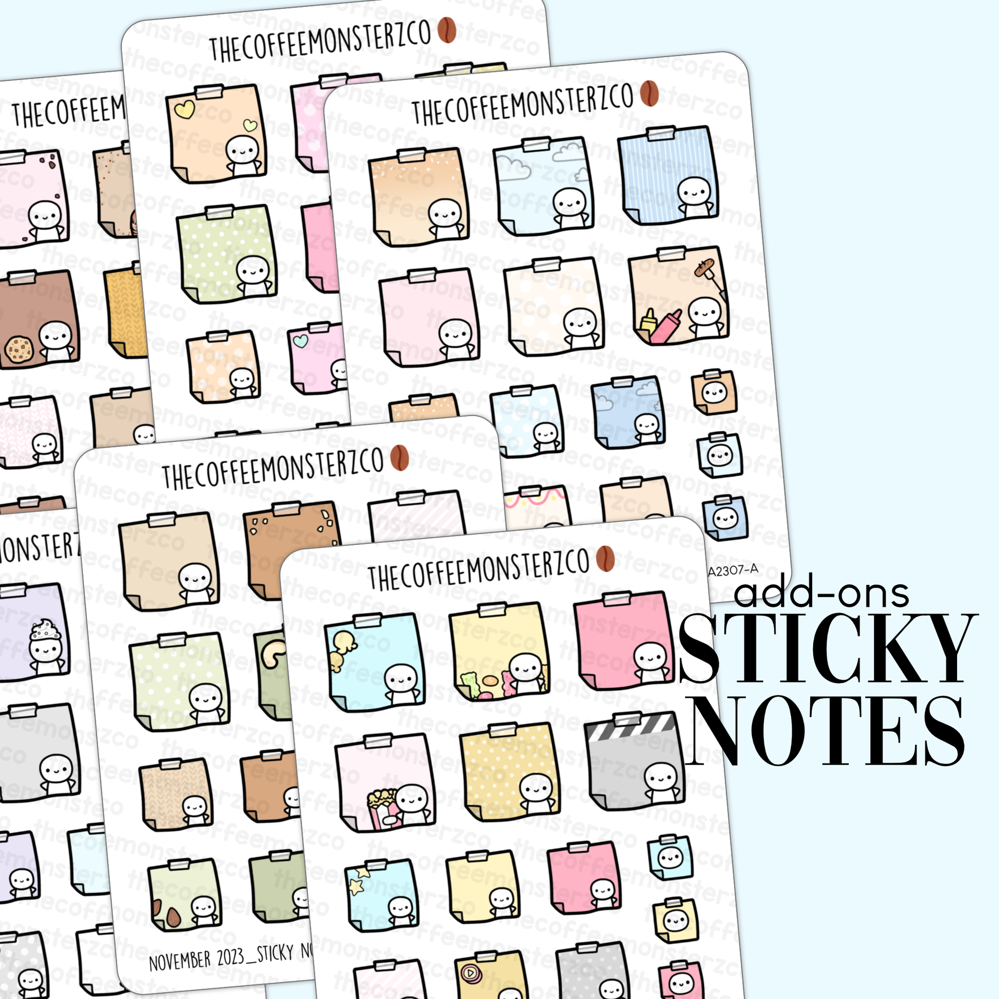 2023 Coordinating Add-ons - Sticky Notes - Part 2