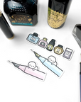 Fountain Pen - Vinyl Sticker