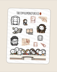 Large Master Artists Doodles (washi paper)
