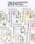 2024 Hobonichi Weeks Monthly Kits - Part 1