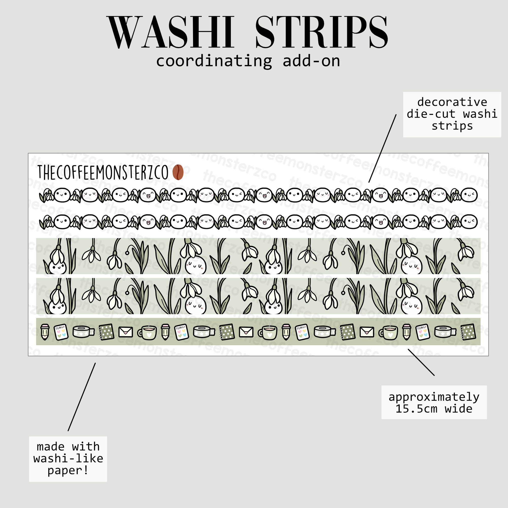 2024 Coordinating Add-ons - Washi Strips - Part 1