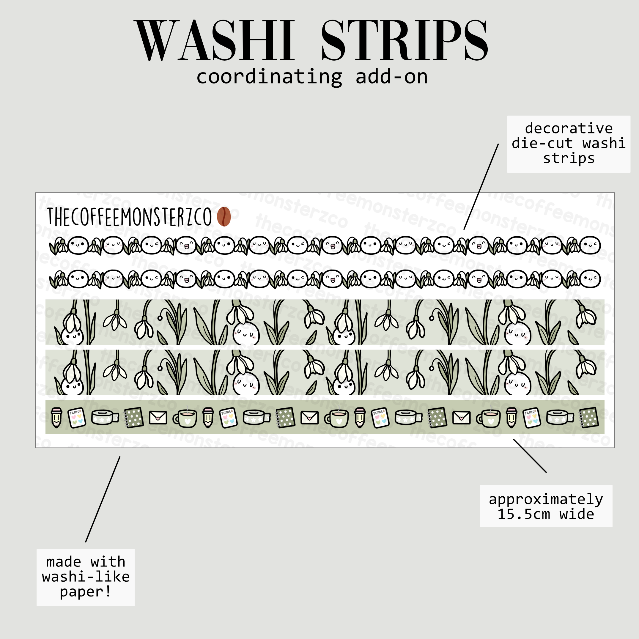 2024 Coordinating Add-ons - Washi Strips - Part 1