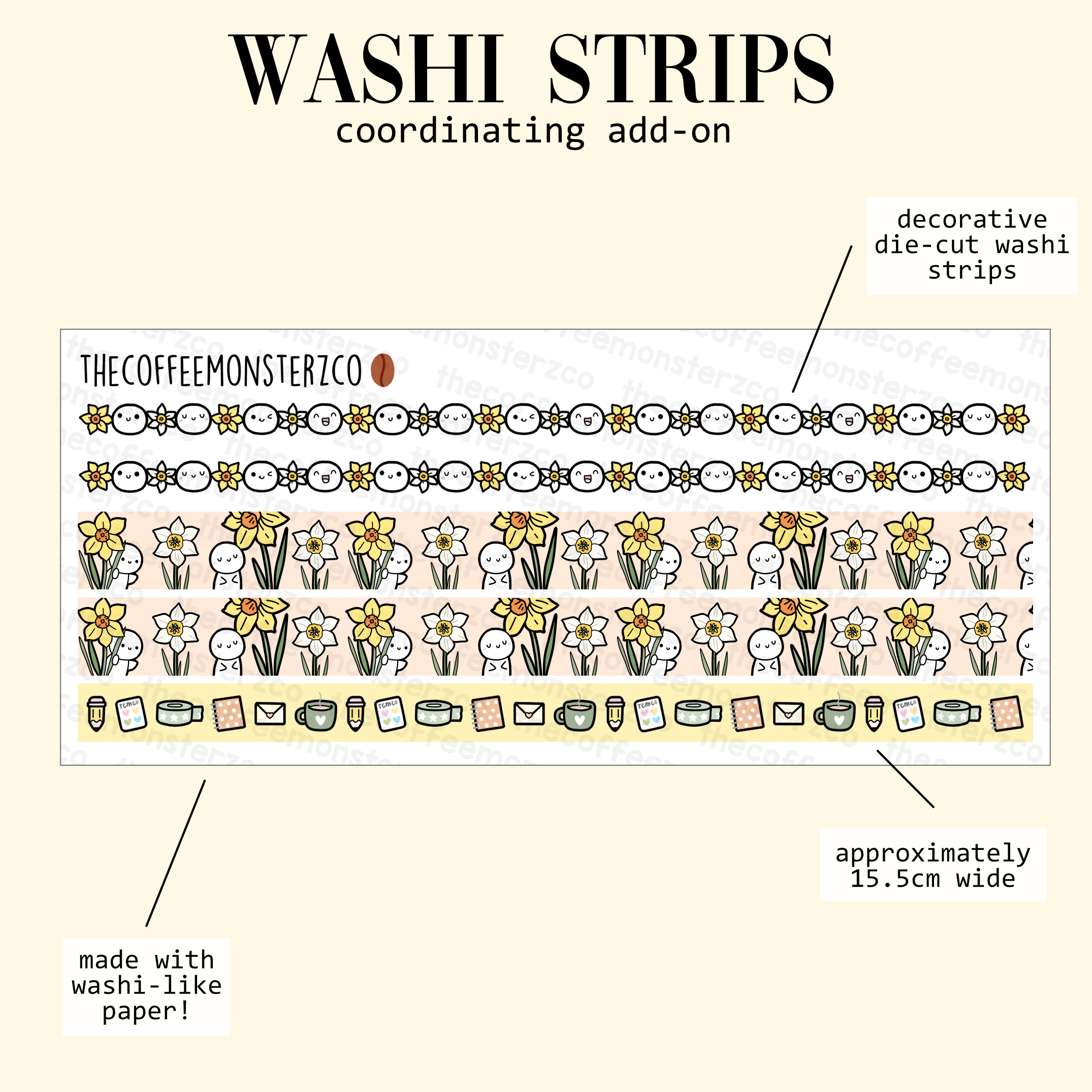 2024 Coordinating Add-ons - Washi Strips - Part 1