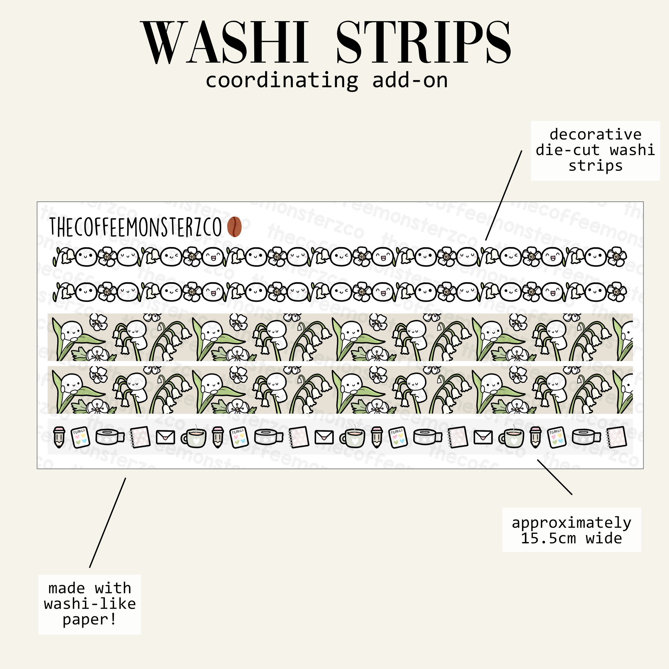 2024 Coordinating Add-ons - Washi Strips - Part 1