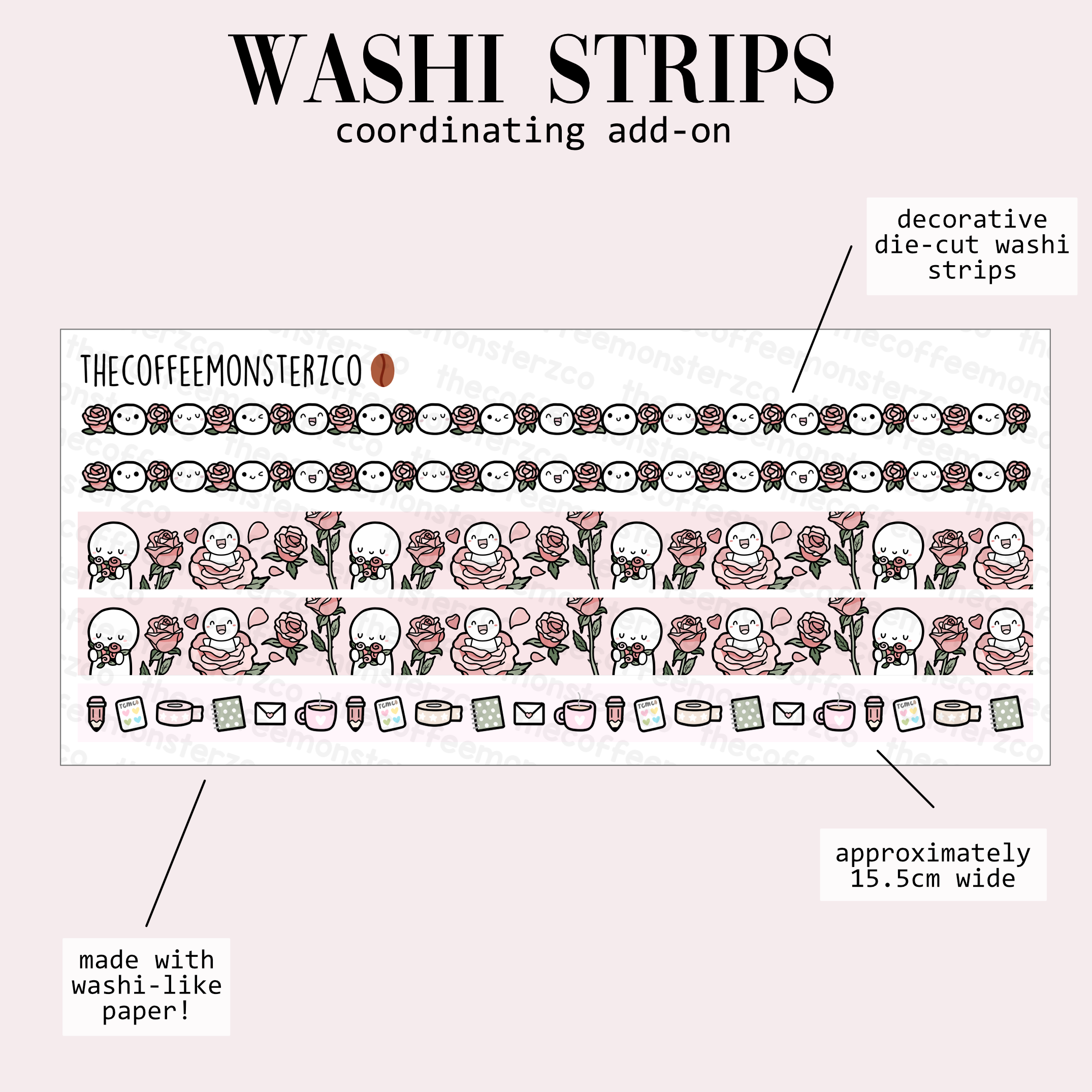 2024 Coordinating Add-ons - Washi Strips - Part 1