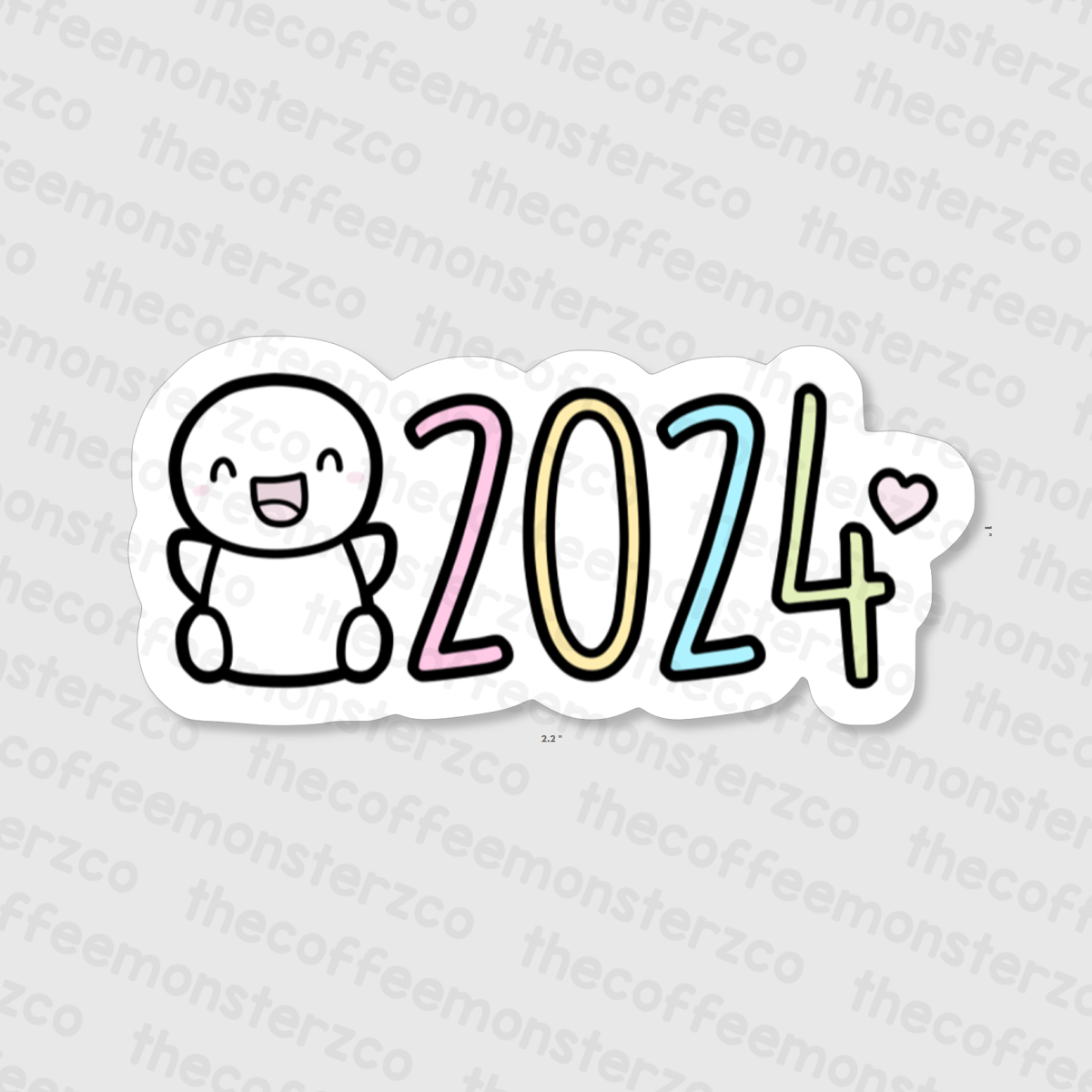 2024 Emoti Vinyl Stickers