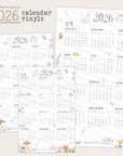 2026 Calendar - Vinyl Sticker