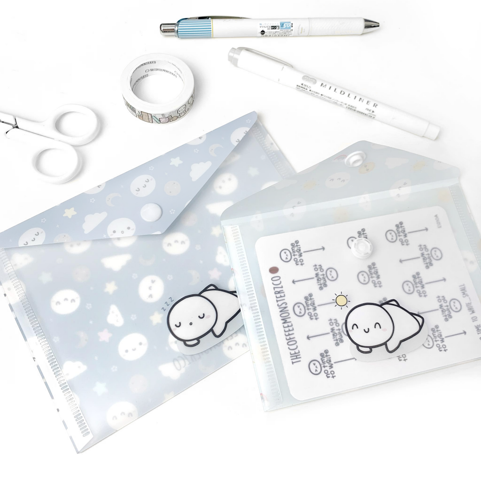 Morning Essentials A6 - Plastic Sticker Envelope (1 per customer)