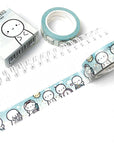 Morning Routine Washi Tape - 15mm (1 per customer)