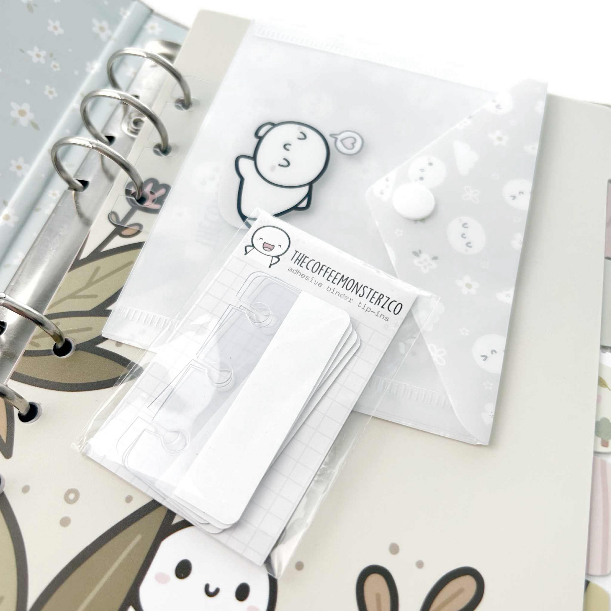 Adhesive Binder Tip-Ins (1 per customer)
