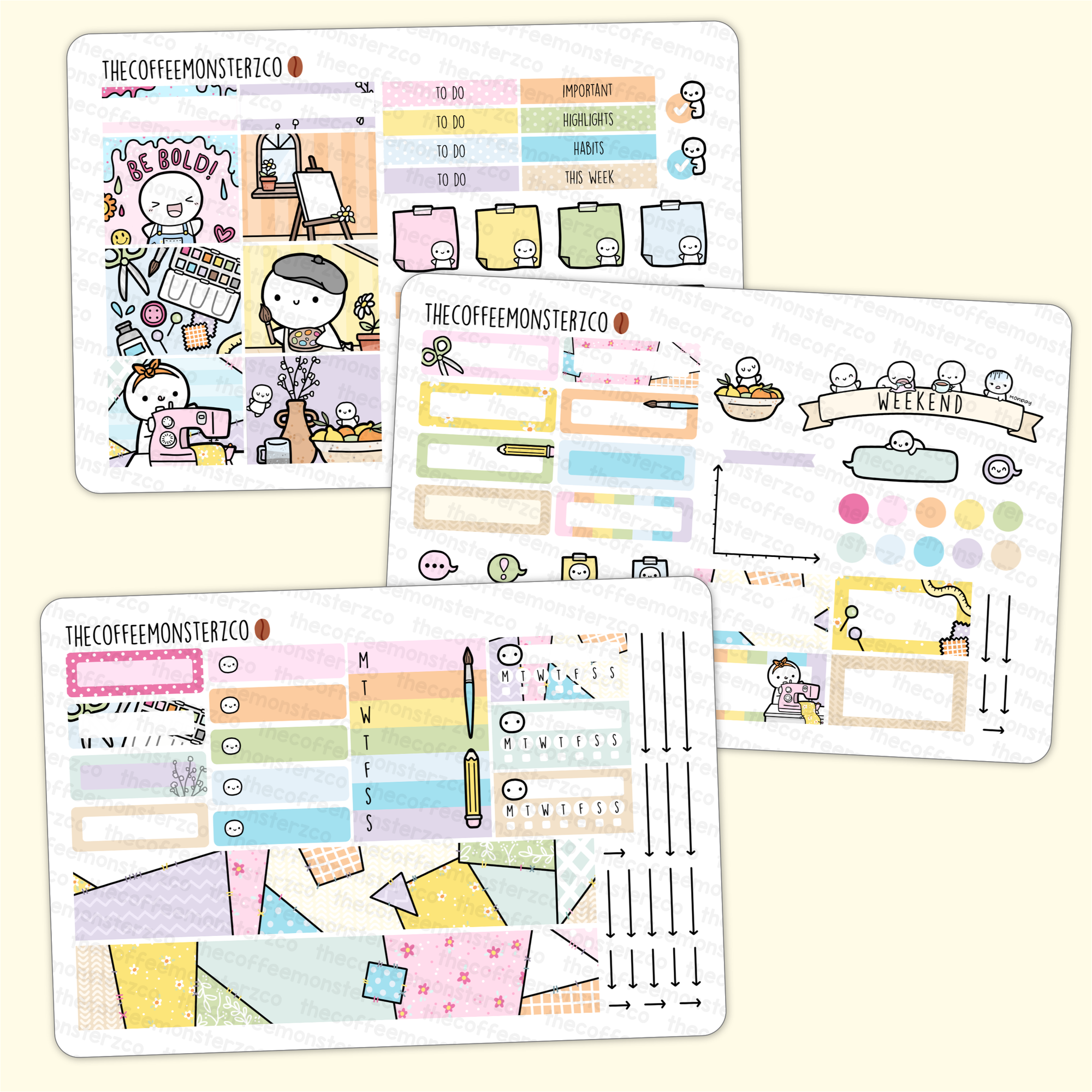 Be Bold Hobonichi Cousin Kit