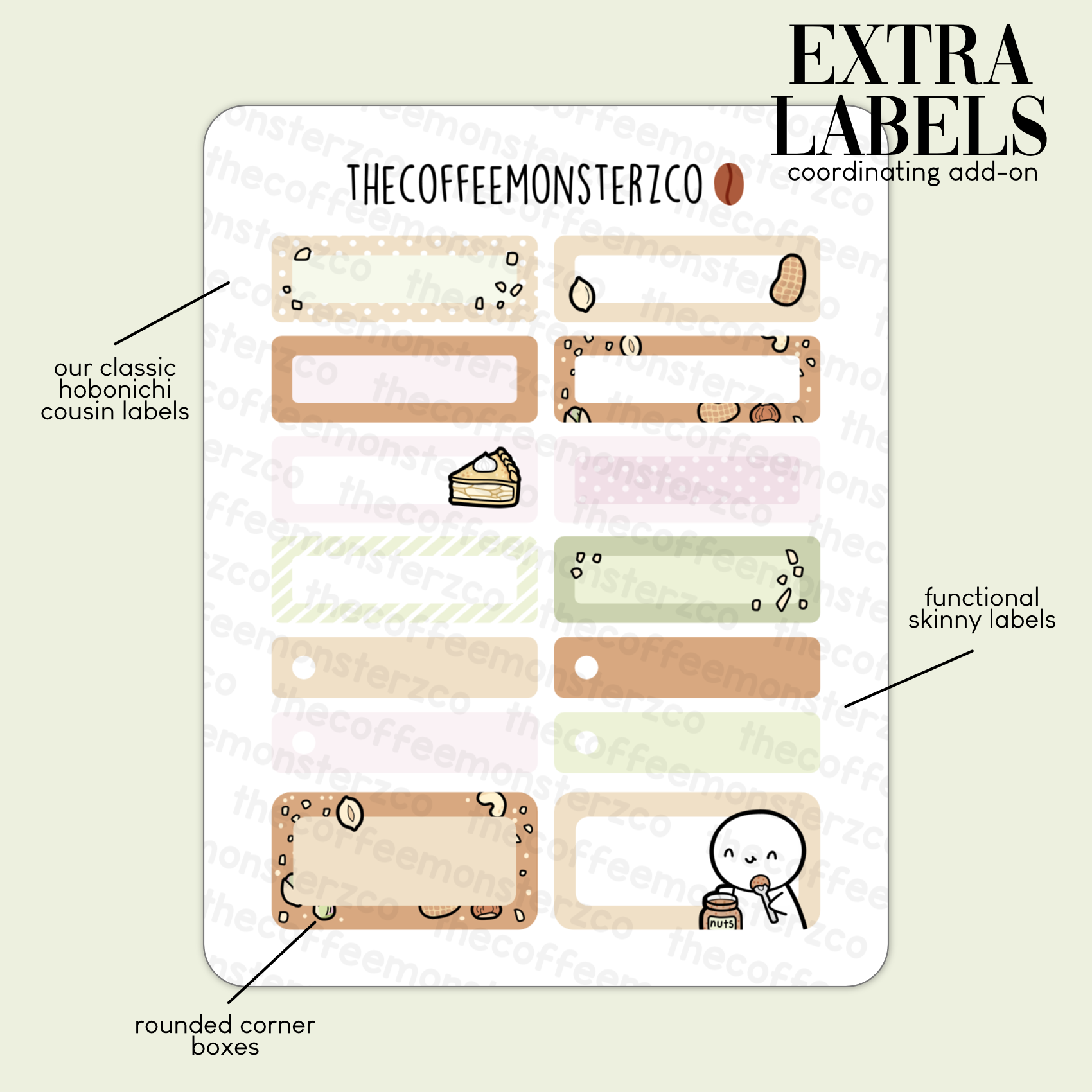 2023 Coordinating Add-ons - Extra Labels - Part 2