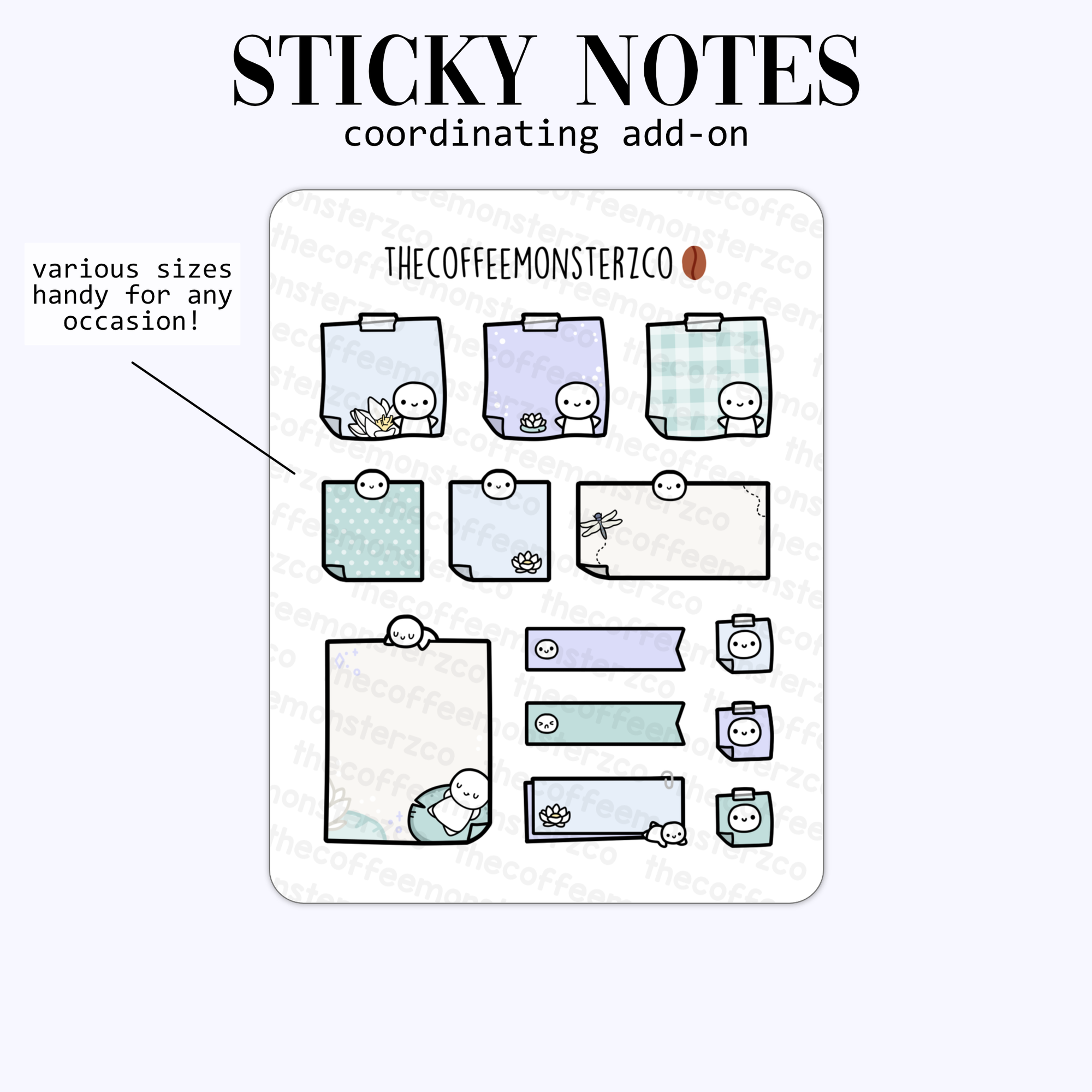 2024 Coordinating Add-ons - Sticky Notes - Part 2