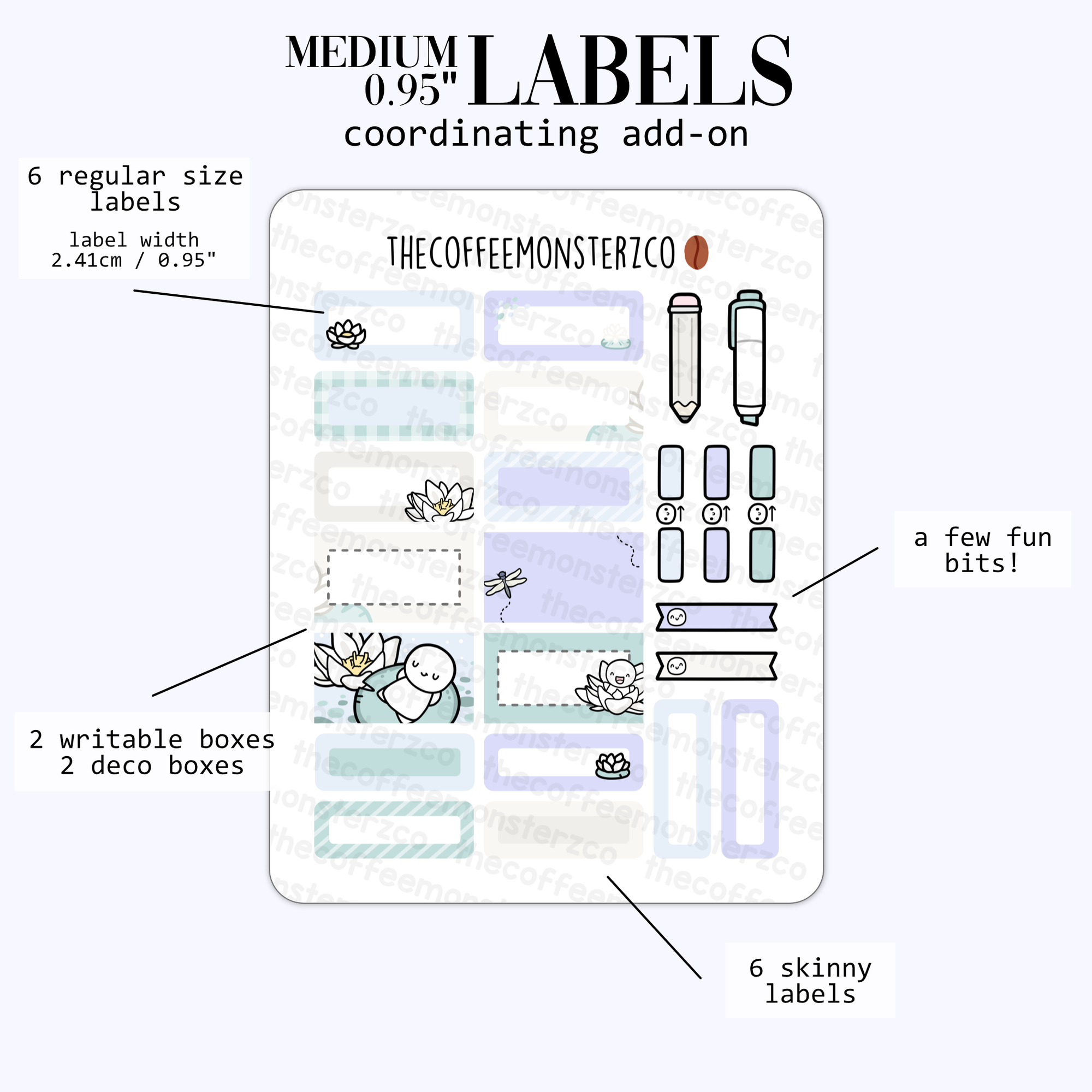 2024 Coordinating Add-ons - Medium Labels (0.95") - Part 2