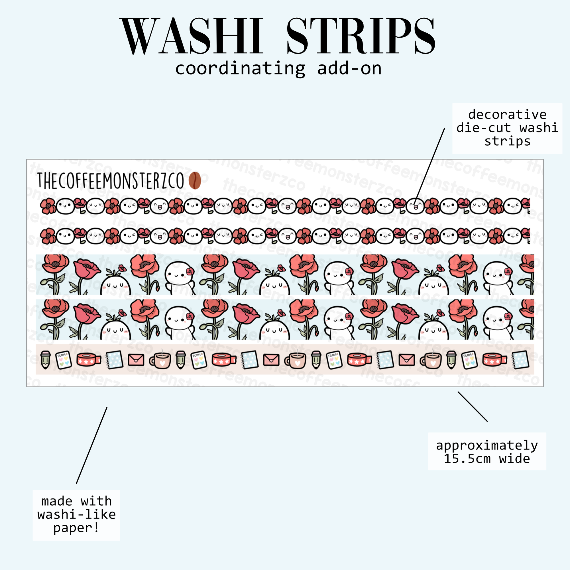2024 Coordinating Add-ons - Washi Strips - Part 2