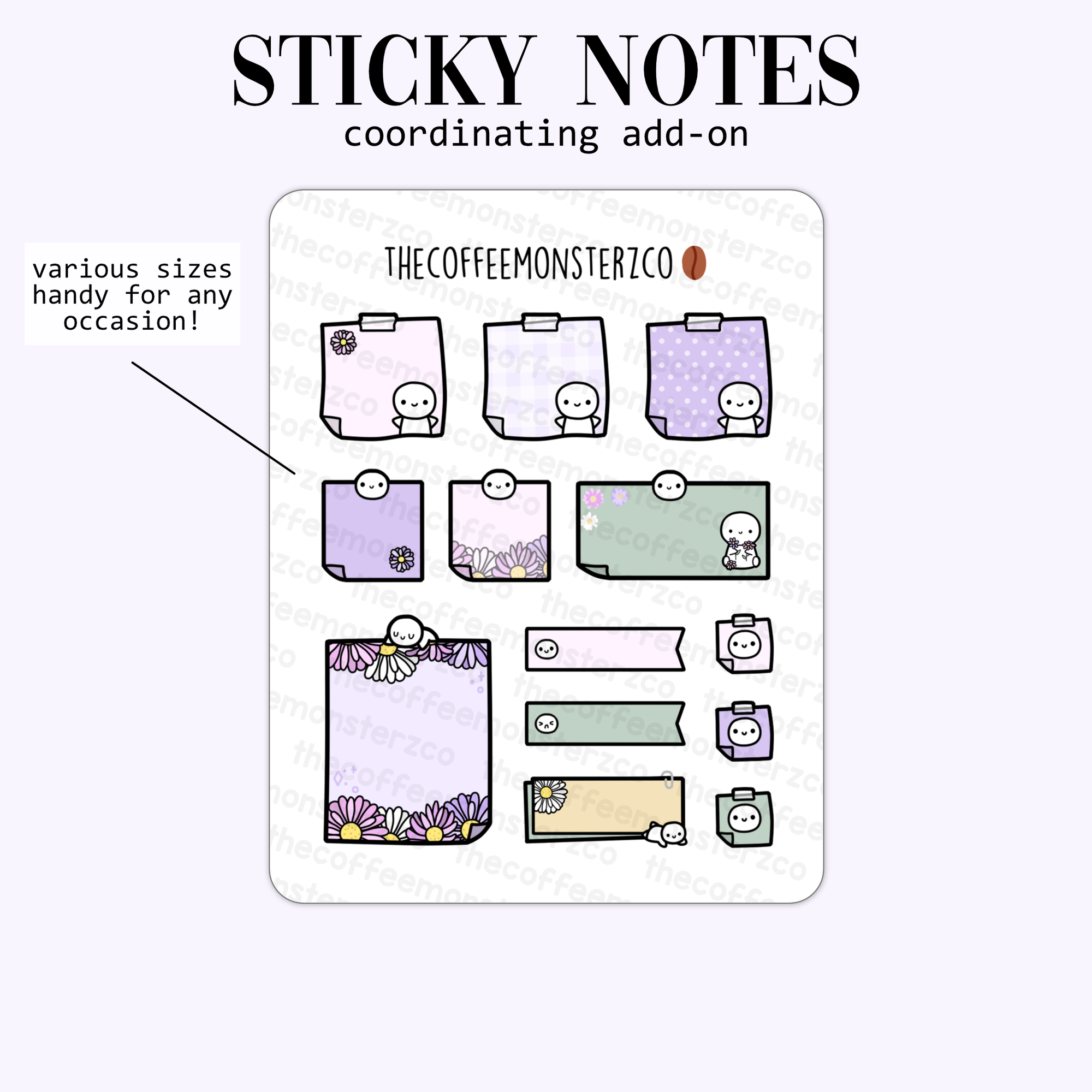 2024 Coordinating Add-ons - Sticky Notes - Part 2
