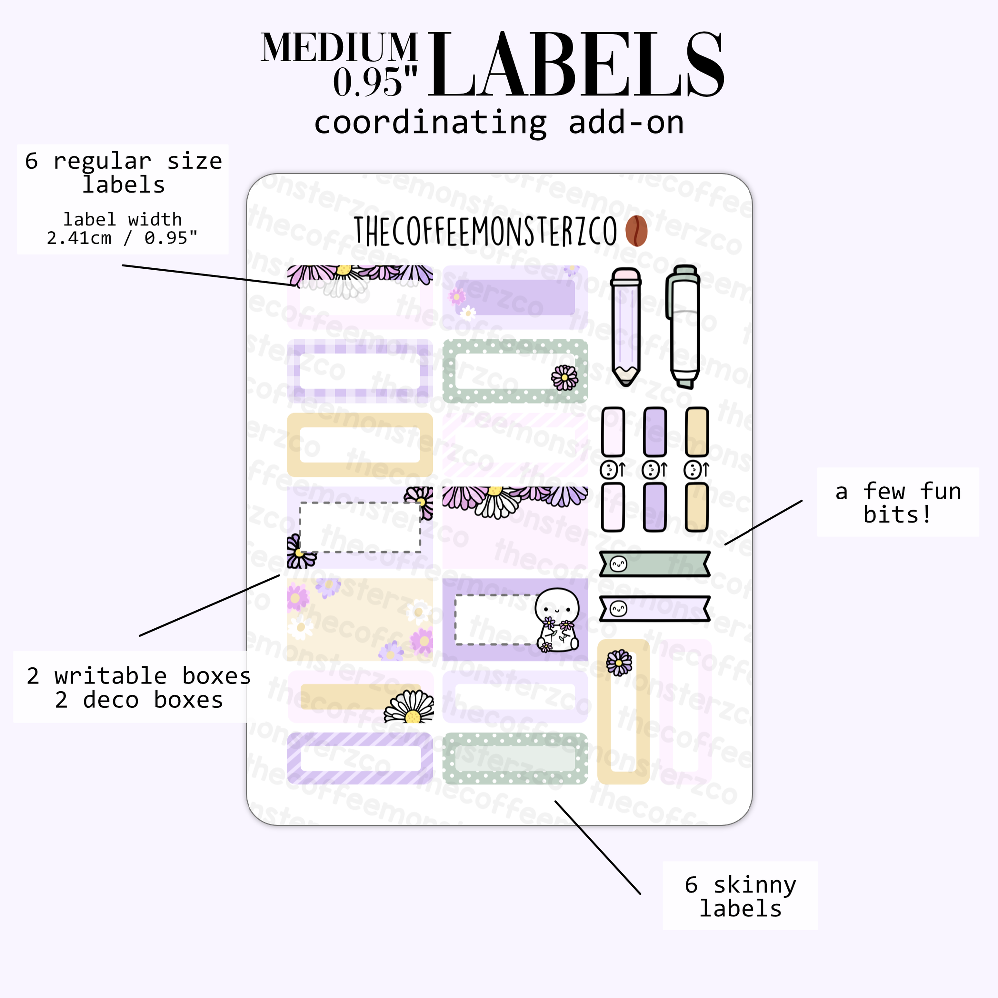 2024 Coordinating Add-ons - Medium Labels (0.95") - Part 2