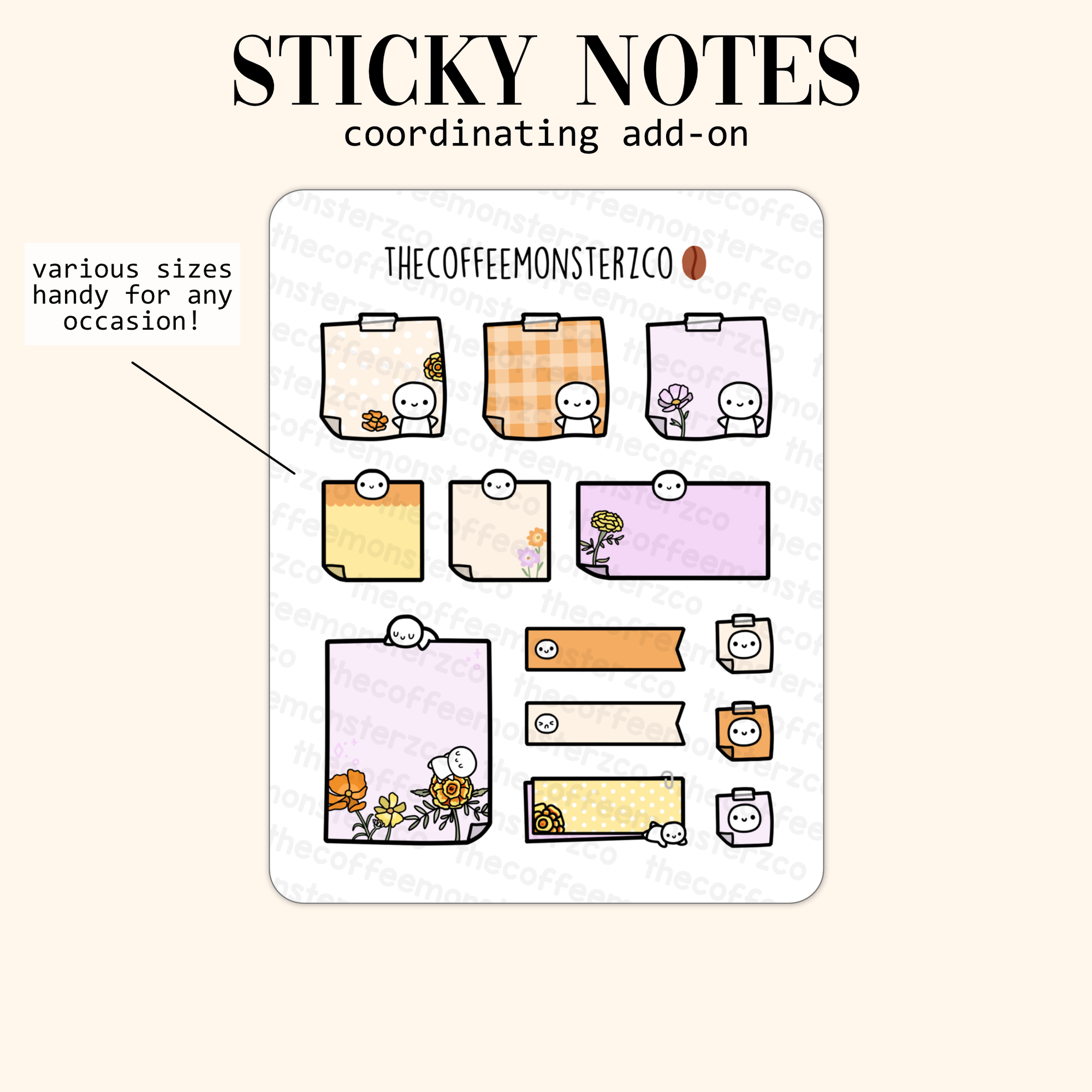 2024 Coordinating Add-ons - Sticky Notes - Part 2