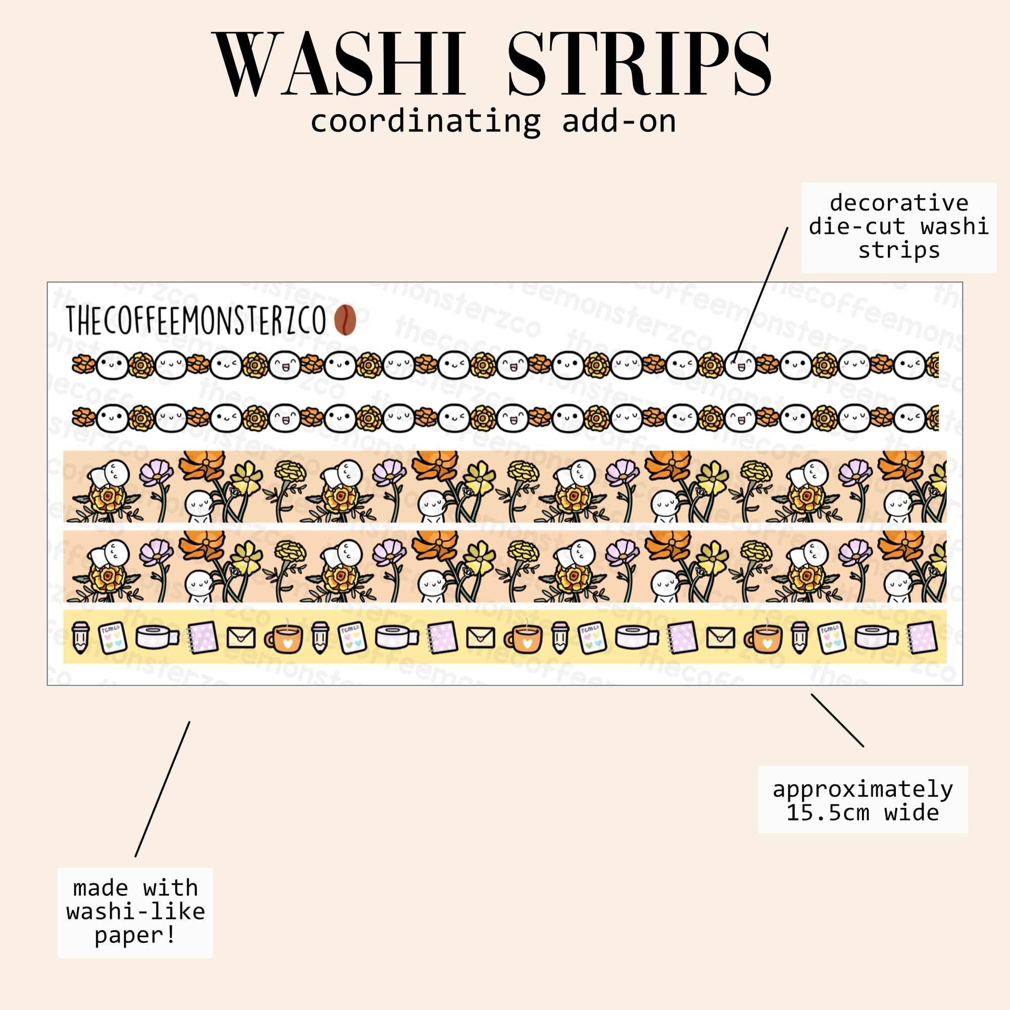 2024 Coordinating Add-ons - Washi Strips - Part 2