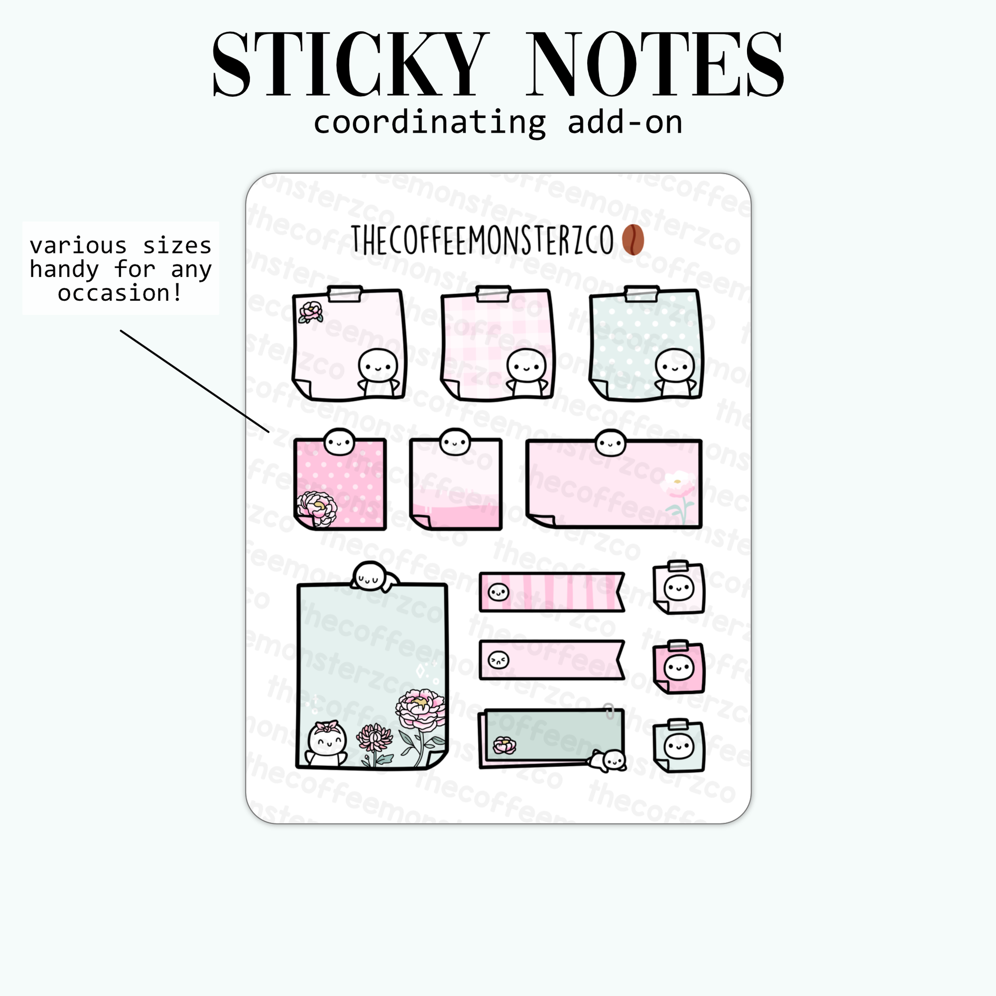 2024 Coordinating Add-ons - Sticky Notes - Part 2