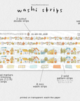 2026 Coordinating Washi Strips