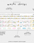 2026 Coordinating Washi Strips
