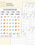 2026 Bullet Journal Page