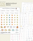 2026 Watercolour Dates
