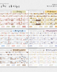 2026 Coordinating Washi Strips