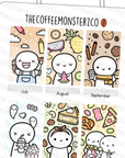 Monthly Headings Hobonichi Weeks Part 2