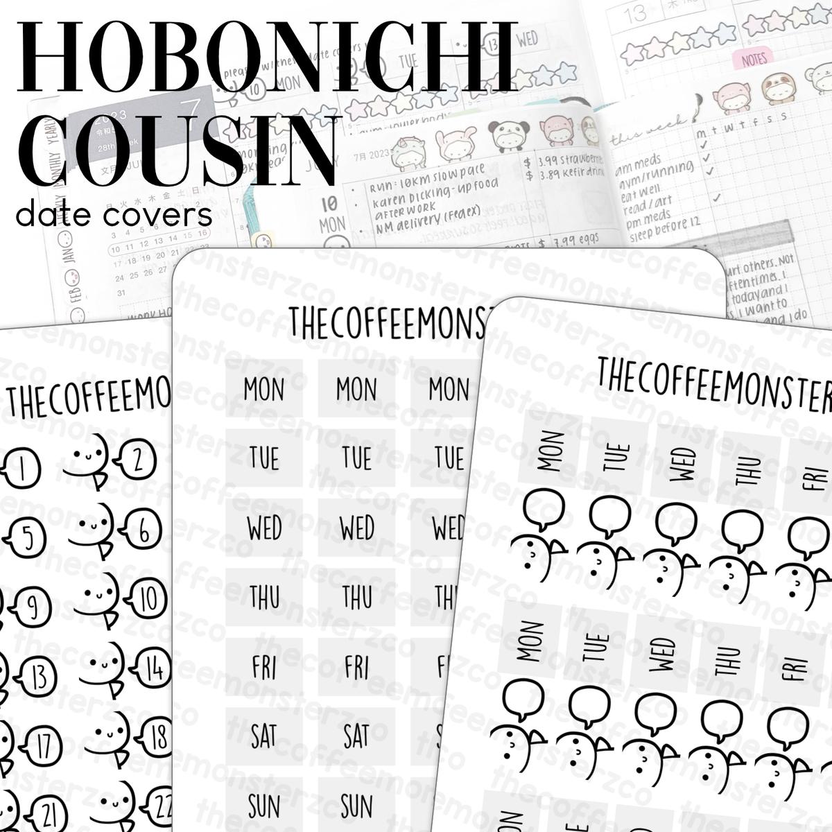 City Life Hobonichi Cousin Kit – TheCoffeeMonsterzCo
