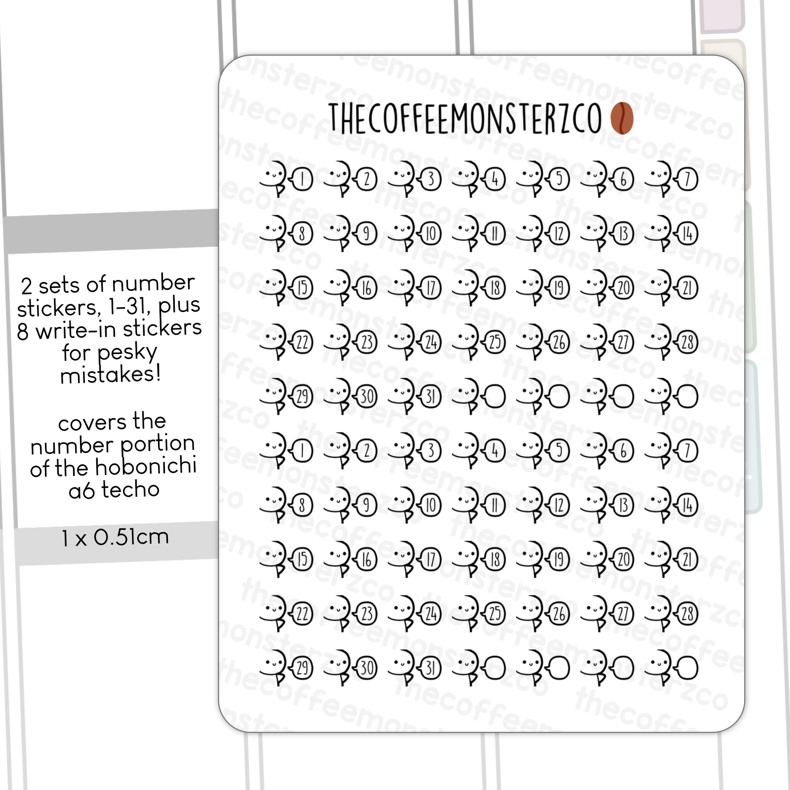 Hobonichi A6 Techo Date Covers