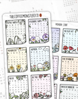 2024 Year At A Glance Stickers (FINAL STOCK)