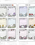 2024 Year At A Glance Stickers (FINAL STOCK)