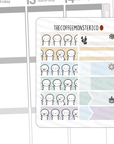 Finding Peace Functional Stickers