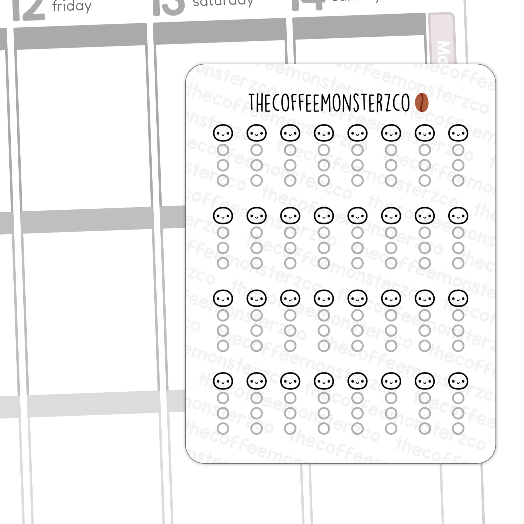 Circle Emotis Checklists