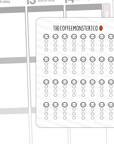 Circle Emotis Checklists